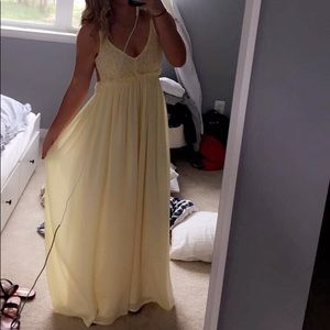 Wishlist yellow prom dress... I’m 5”2’